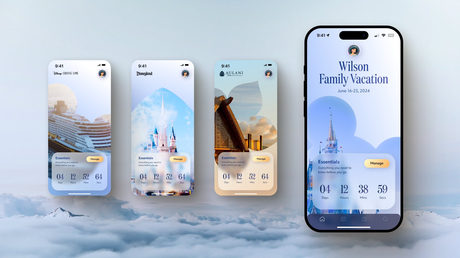 Disney Parks App hero